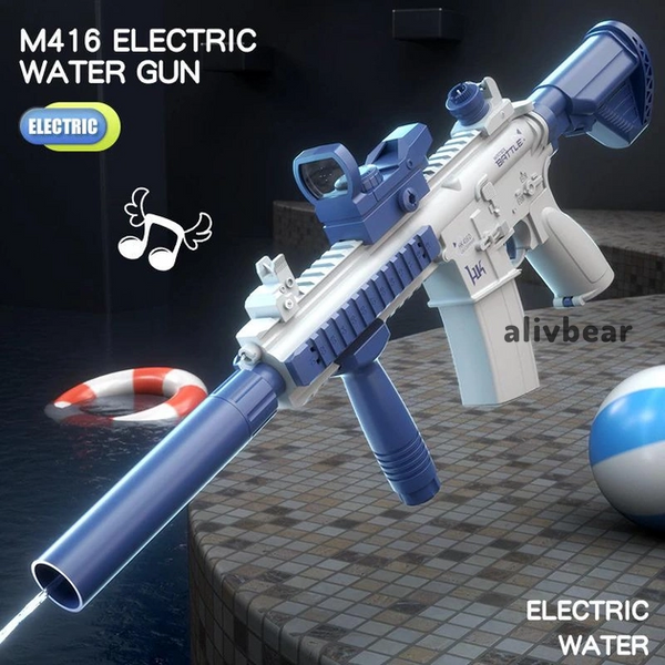 Водяний автомат електричний акумуляторний Water Gun M416