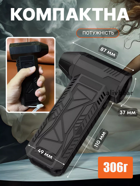 Акумуляторний міні-турбовентилятор Mini Turbo Jet Fan