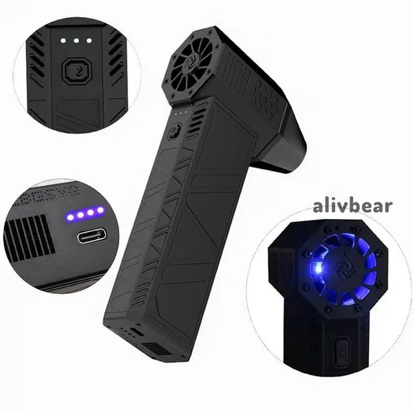 Акумуляторний міні-турбовентилятор Mini Turbo Jet Fan