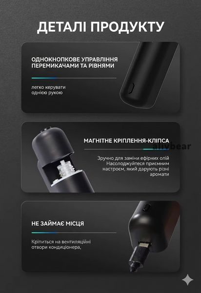 Розумний автомобільний ароматизатор-дифузор