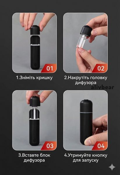 Розумний автомобільний ароматизатор-дифузор