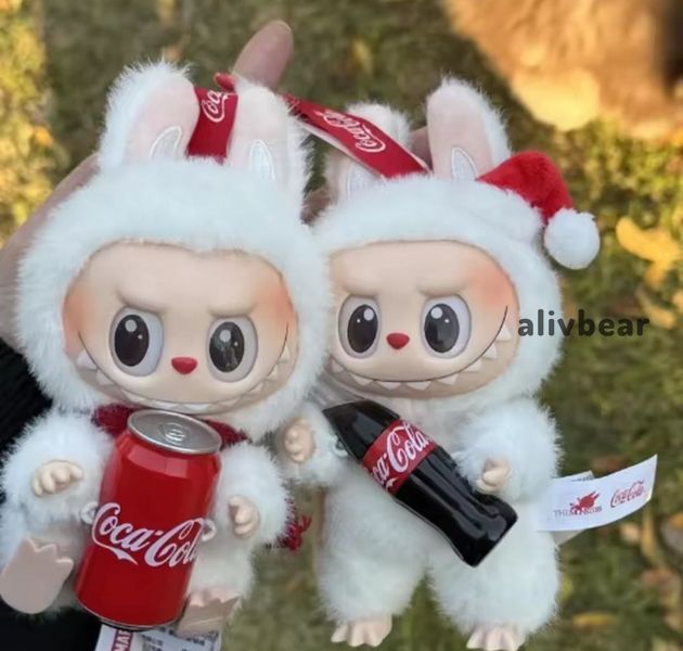 М'яка іграшка Лабубу Coca-Cola