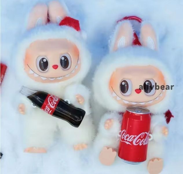 М'яка іграшка Лабубу Coca-Cola
