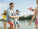 Водяний пістолет електричний акумуляторний Water Gun Glock