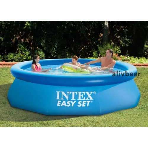 Надувний сімейний басейн фільтр-насос у комплекті 305*61см Intex 28118 3077л (IGR24)