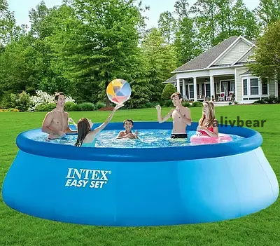 Сімейний надувний басейн 457*84 см 2006 л. Intex 28158