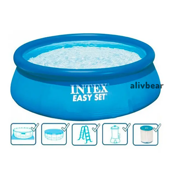 Сімейний надувний басейн 457*84 см 2006 л. Intex 28158